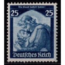 SAARs genindlemmelse - Tysk Rige - Frimærke - AFA 563 - 25 pf. Postfrisk.